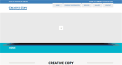 Desktop Screenshot of creativecopy.net